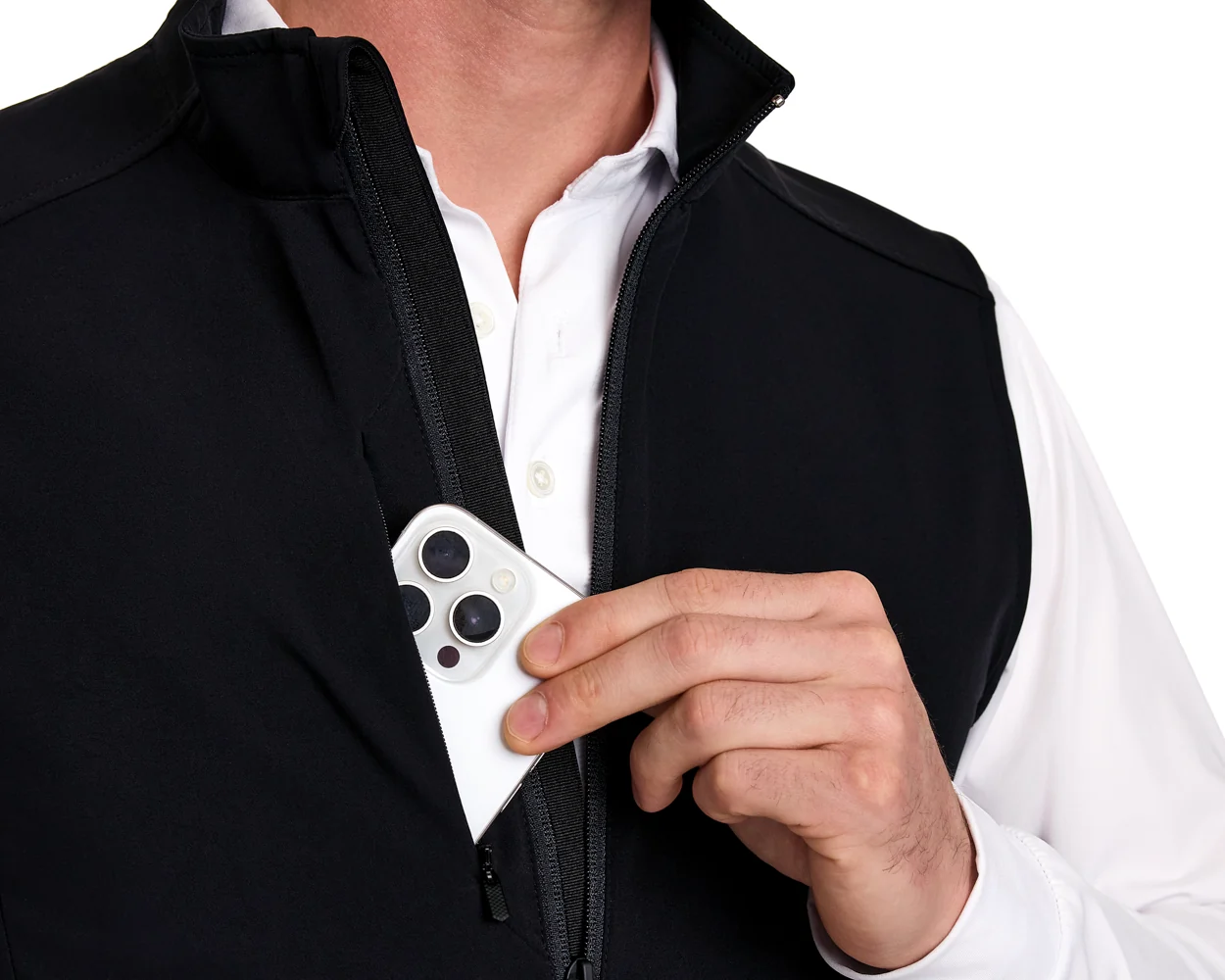 The Boyd Vest: Black - Image 6