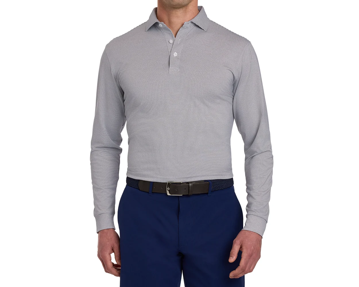 The Burke Shirt: Gray & White - Image 2
