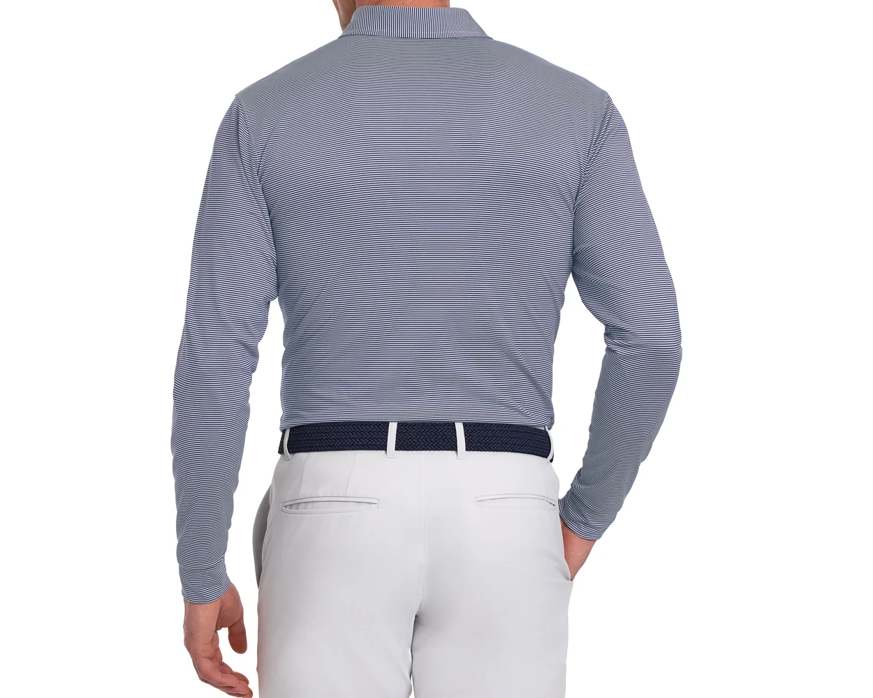 The Burke Shirt: Navy & White - Image 3