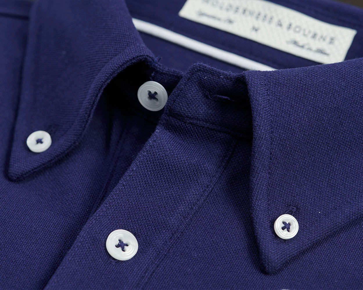 The Burton Shirt: Navy - Image 3