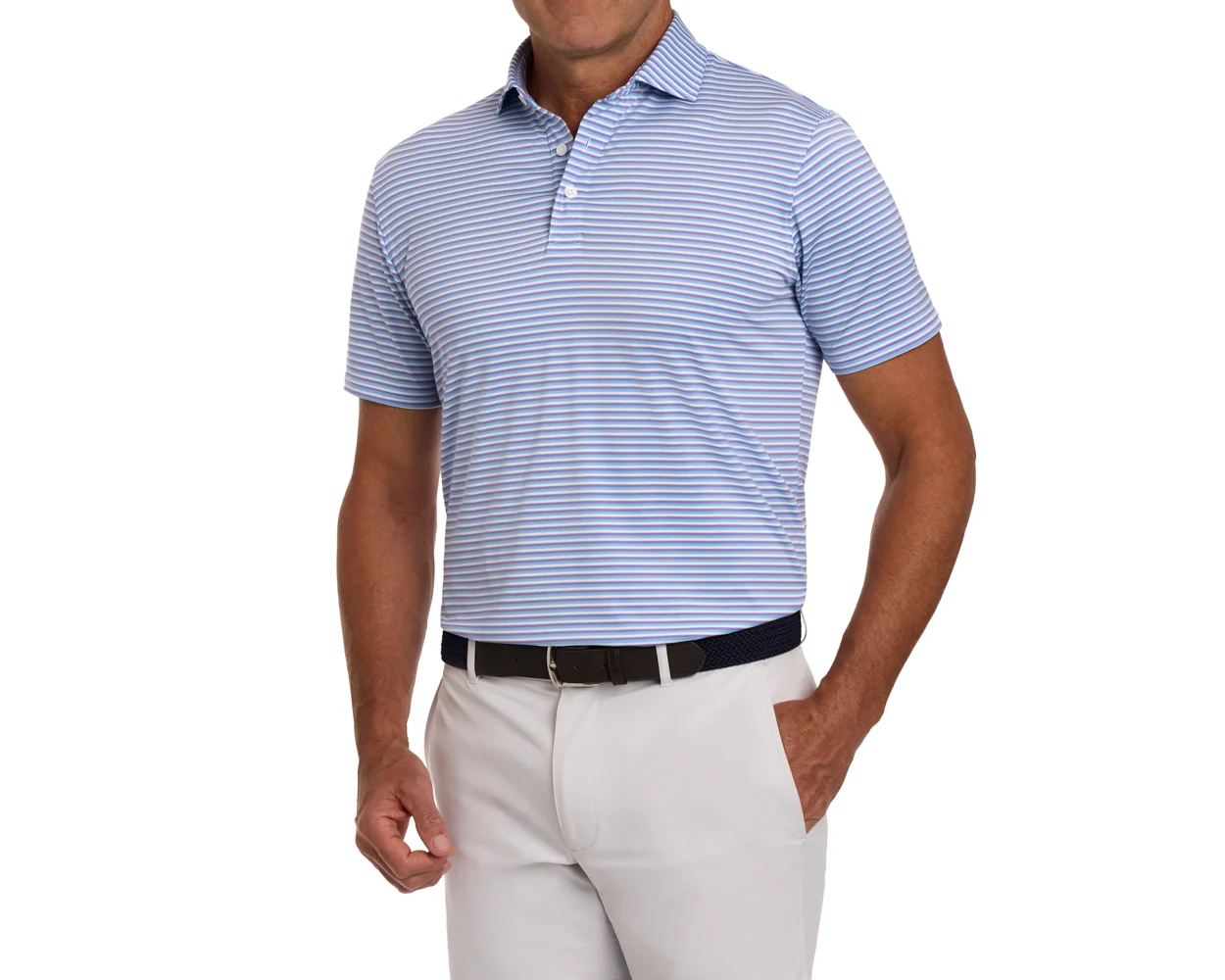 The Fleming Shirt: Tudor/Vista Blue/White - Image 5