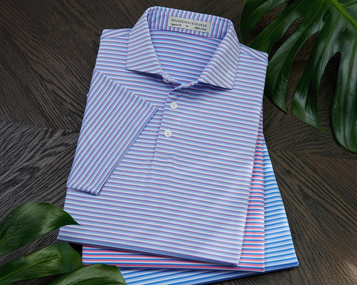 The Fleming Shirt: Tudor/Vista Blue/White - Image 6