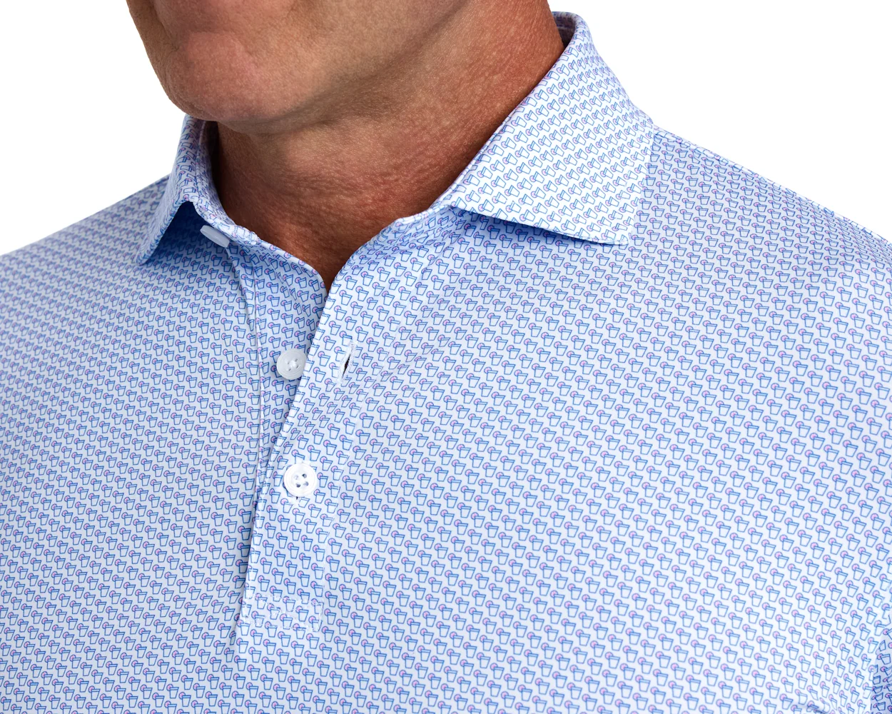 The Fulton Shirt: Belmont & Horizon Blue - Image 4