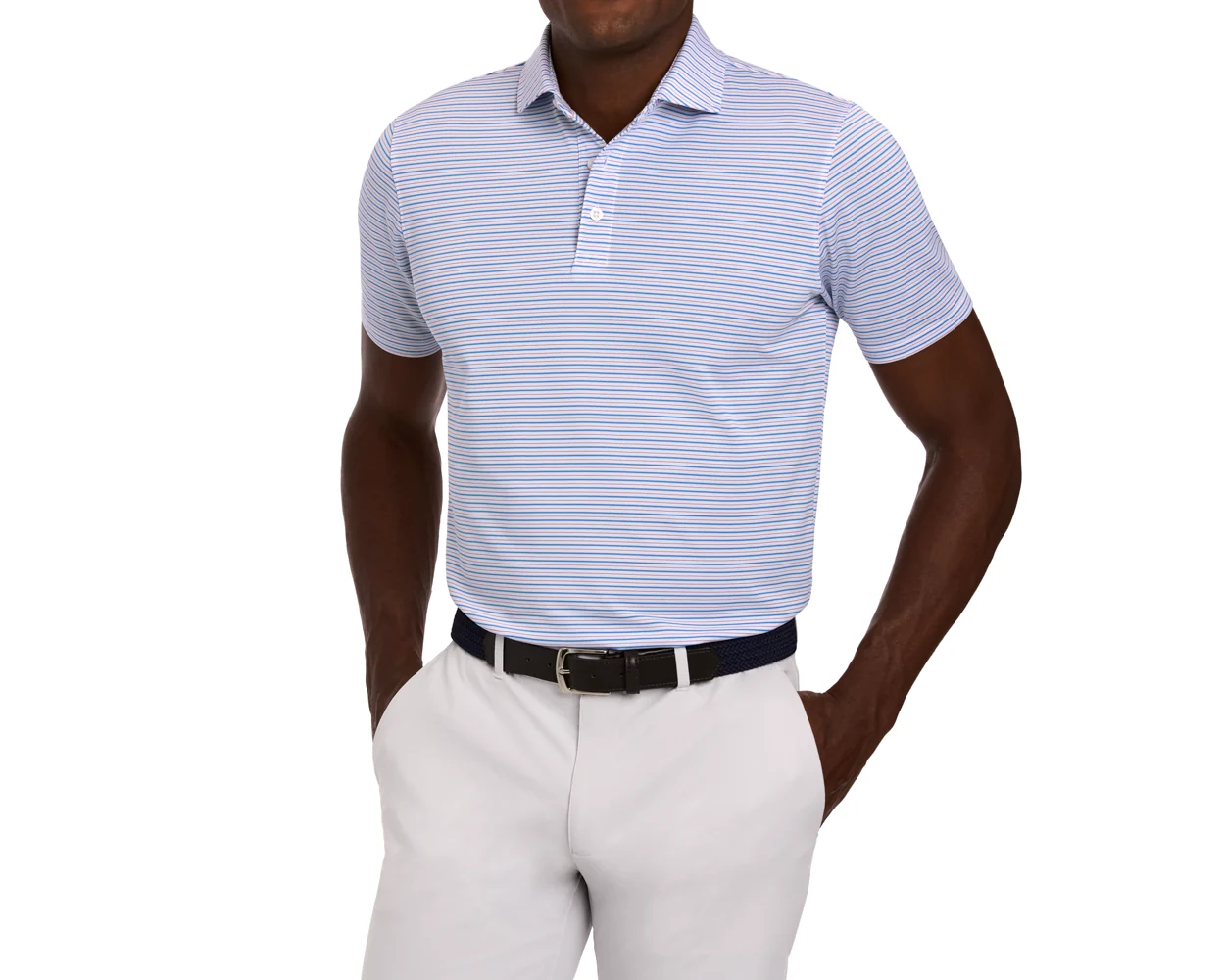 The Granville Shirt: Horizon Blue & Cabernet - Image 5