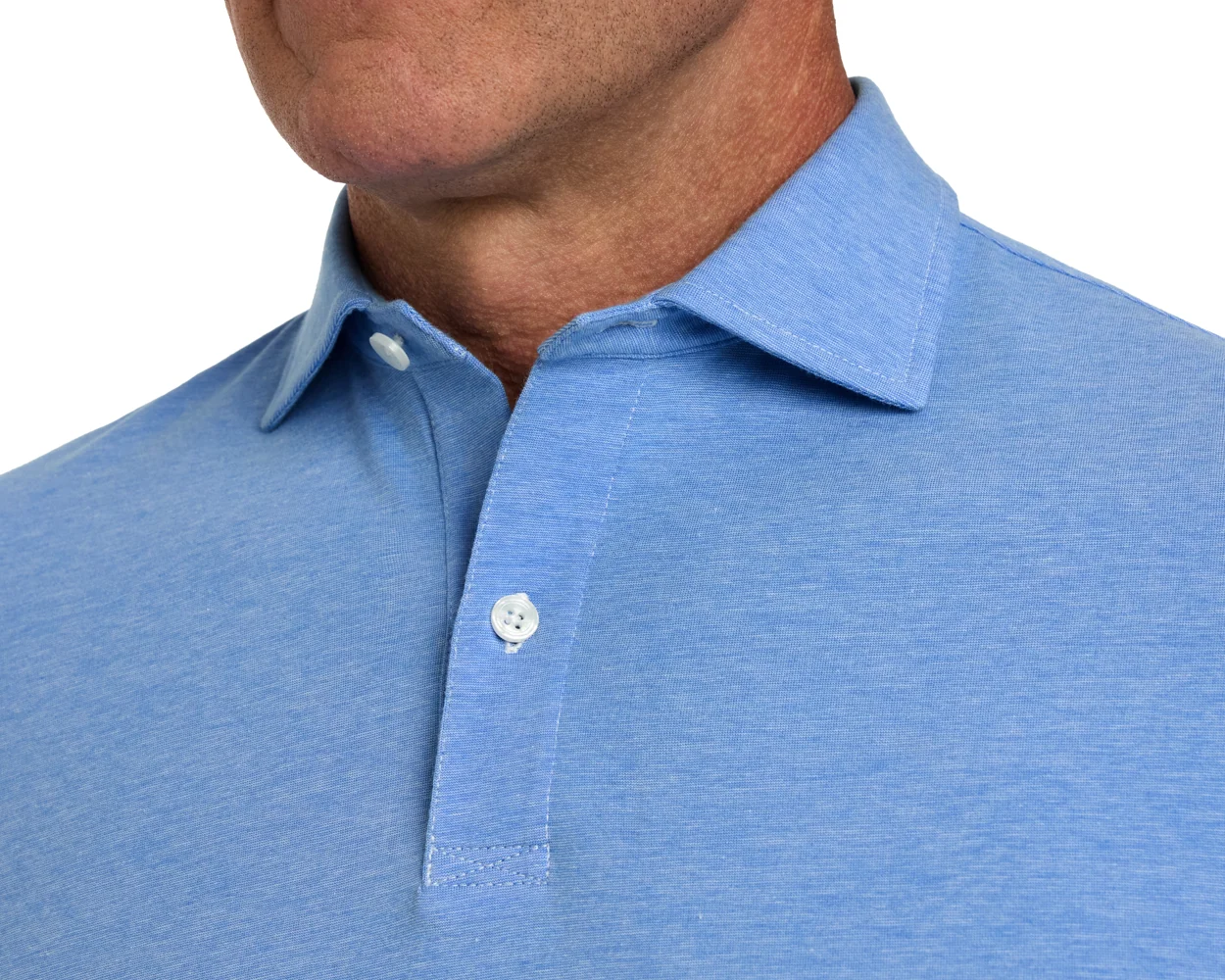 The Hatcher Shirt: Horizon Blue & White - Image 4