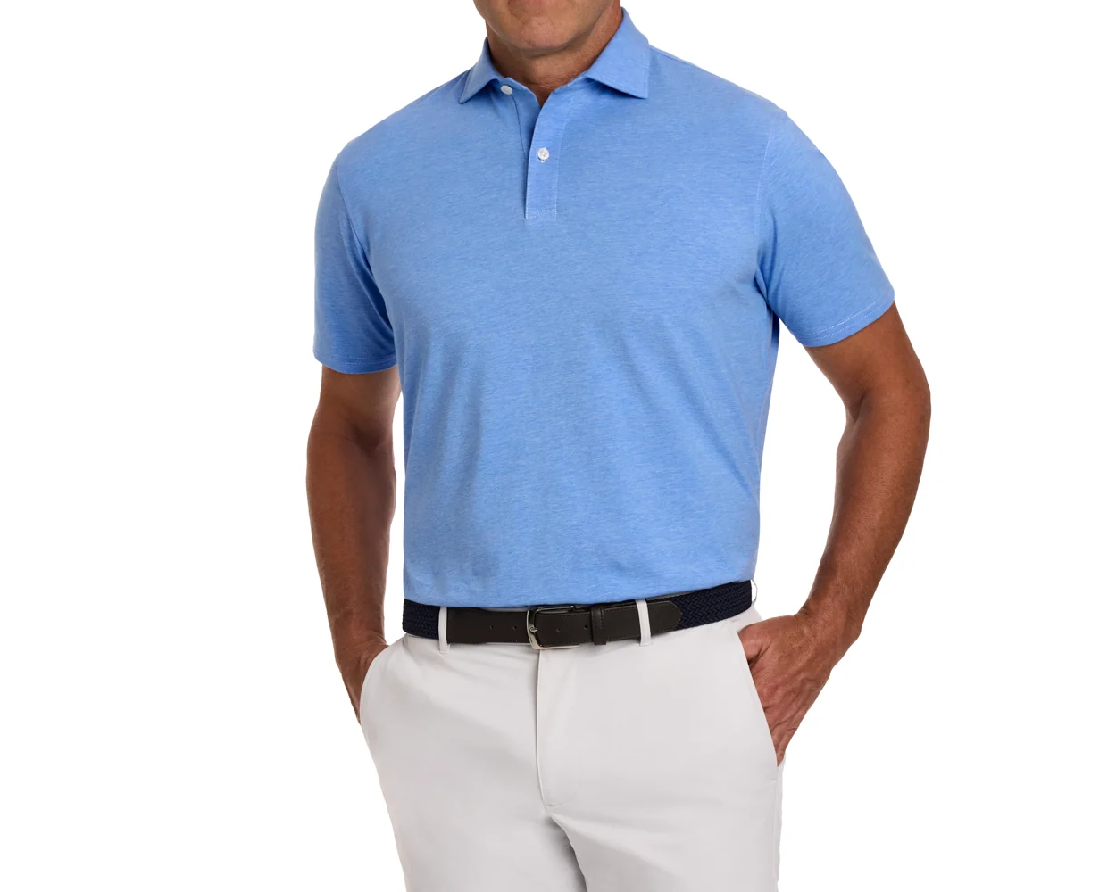 The Hatcher Shirt: Horizon Blue & White - Image 5
