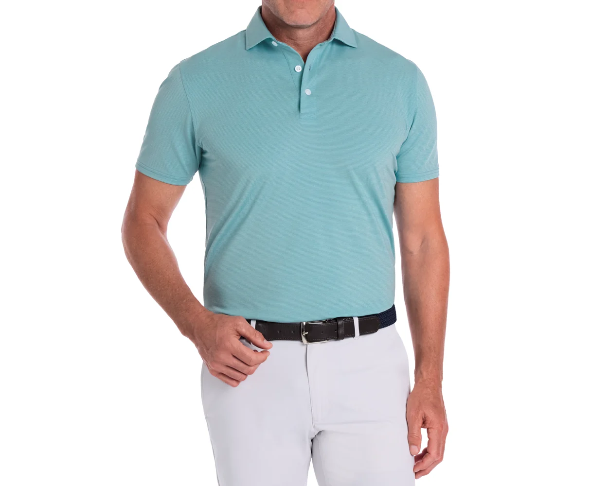 The Holland Shirt: Heathered Harbor - Image 5