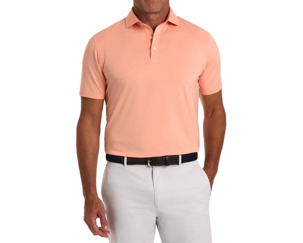 The Holland Shirt: Heathered Nectarine - Image 2