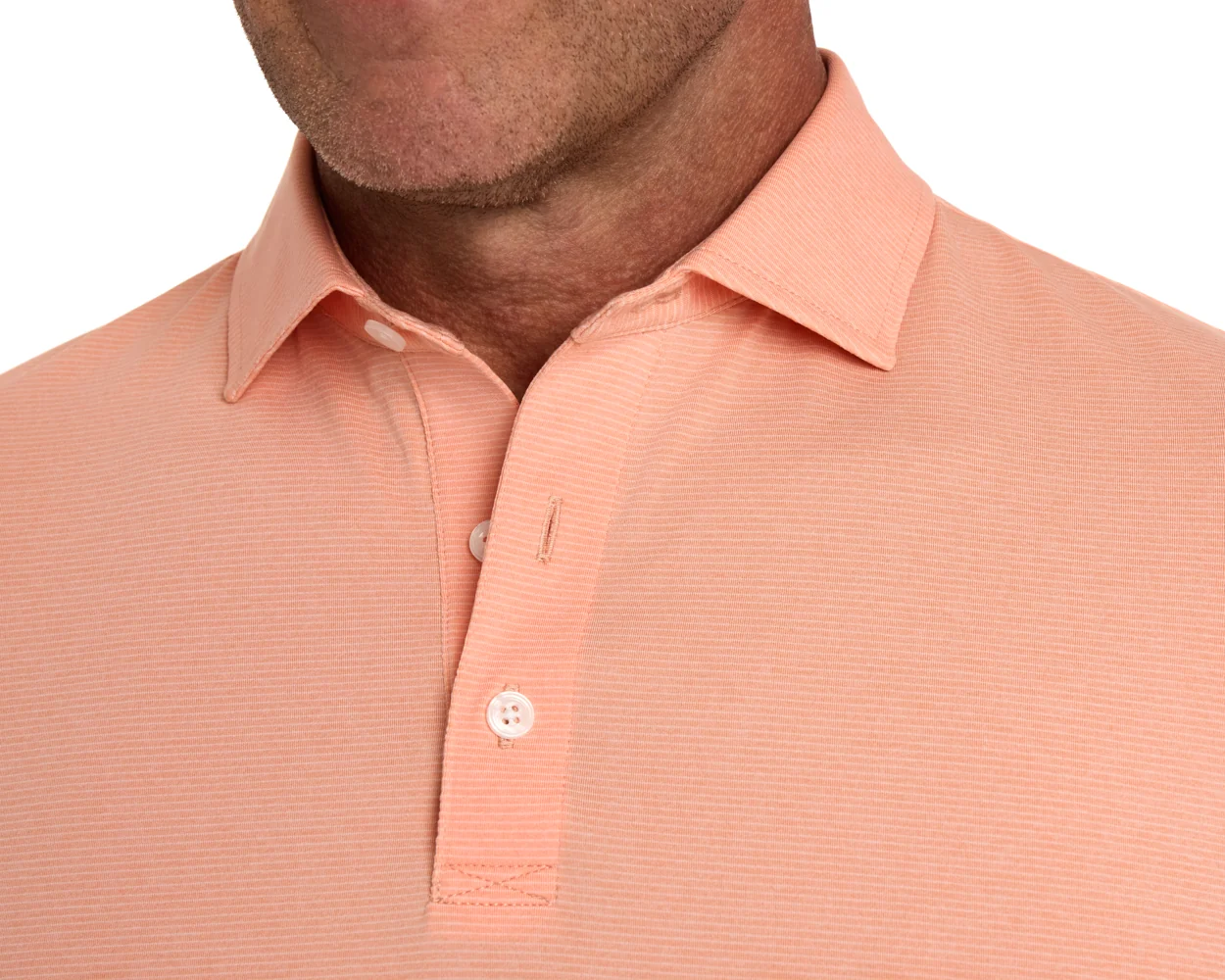 The Holland Shirt: Heathered Nectarine - Image 4