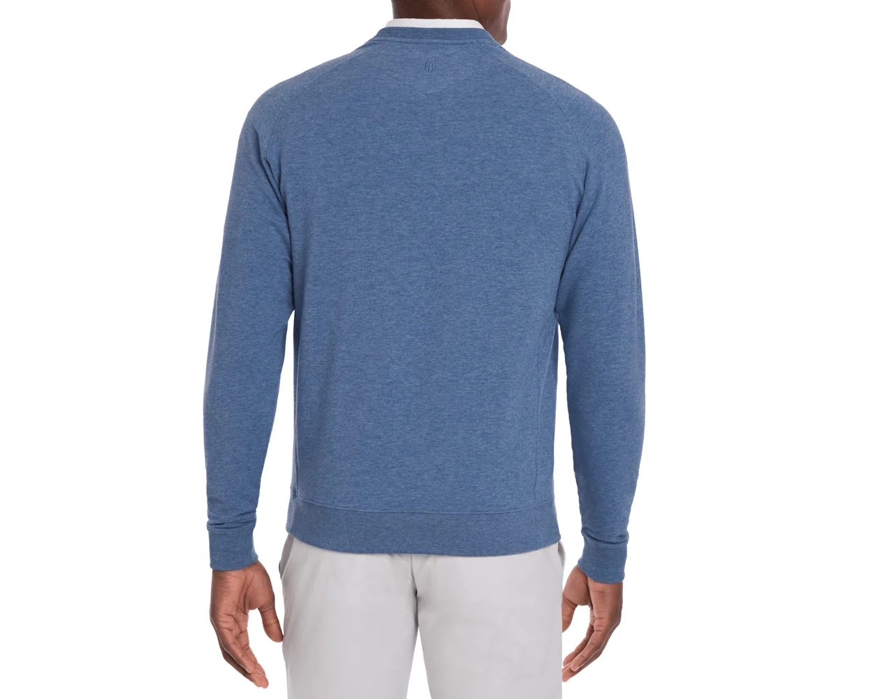The Kennedy Crewneck: Heathered Bedford - Image 5