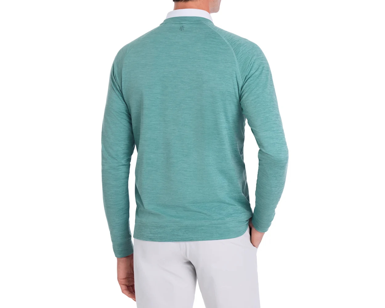 The Laidlay Crewneck: Heathered Harbor - Image 4