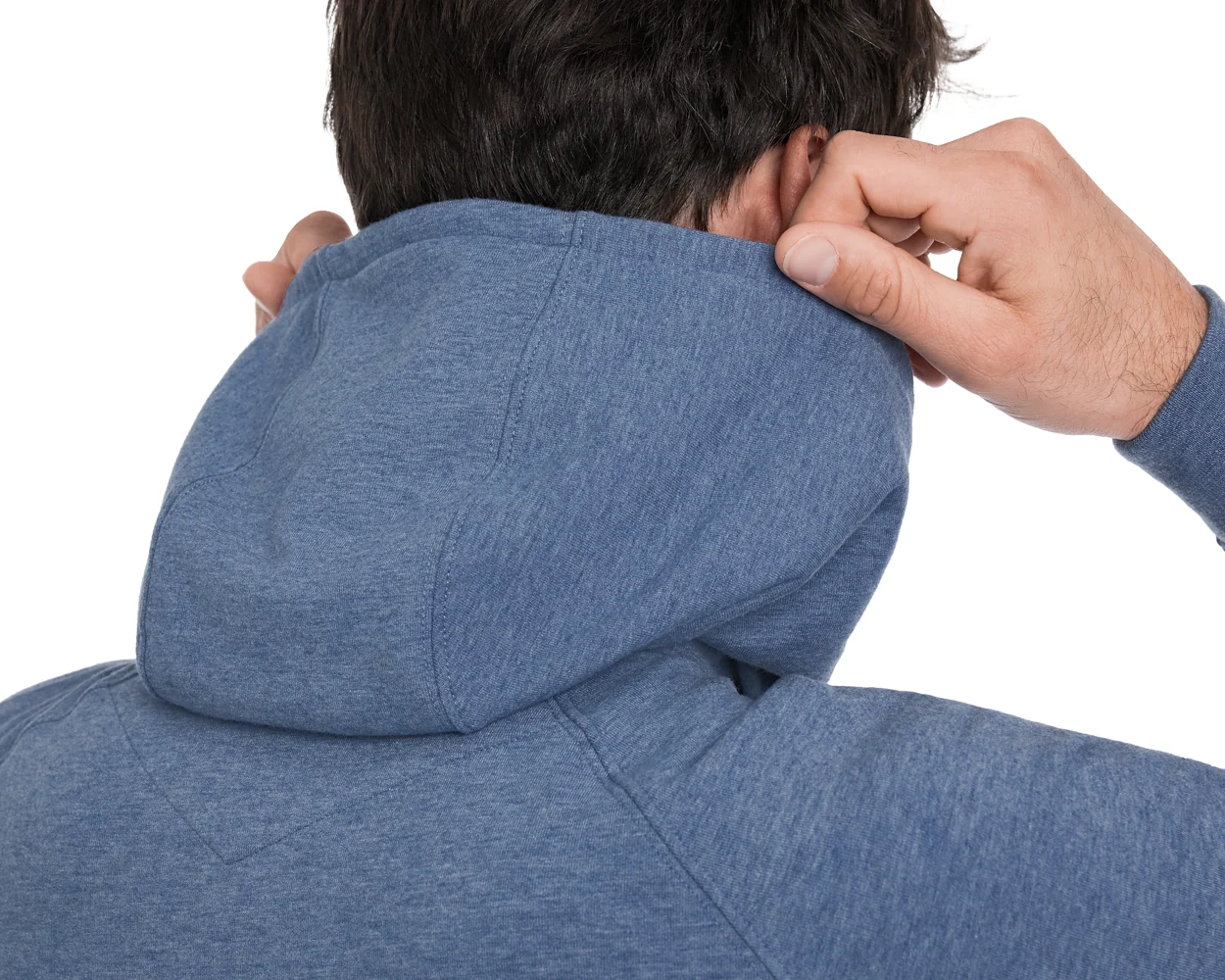 The Lawson Hoodie: Heathered Bedford - Image 6
