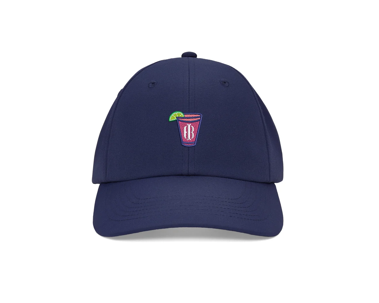 The Lightweight Performance Hat: Navy with Transfusion Icon - Image 4