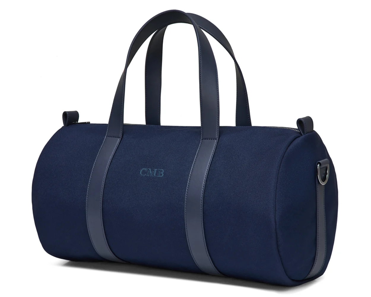 The Marston Banker Bag: Navy Ballistic - Navy Embroidery - Image 2