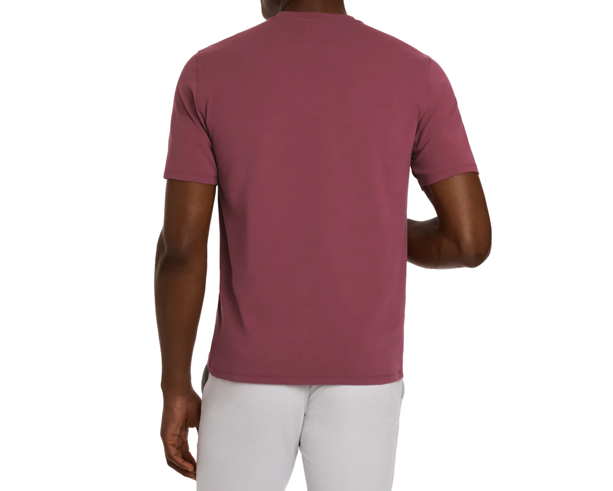 The Mason T-Shirt: Cabernet - Image 4