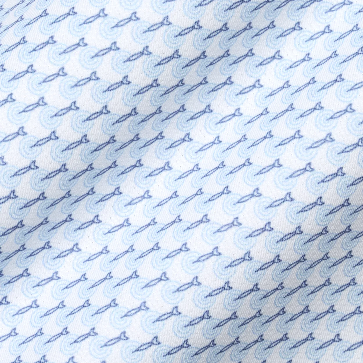 The Meade Shirt: Vista Blue & Pacific Blue - Image 3