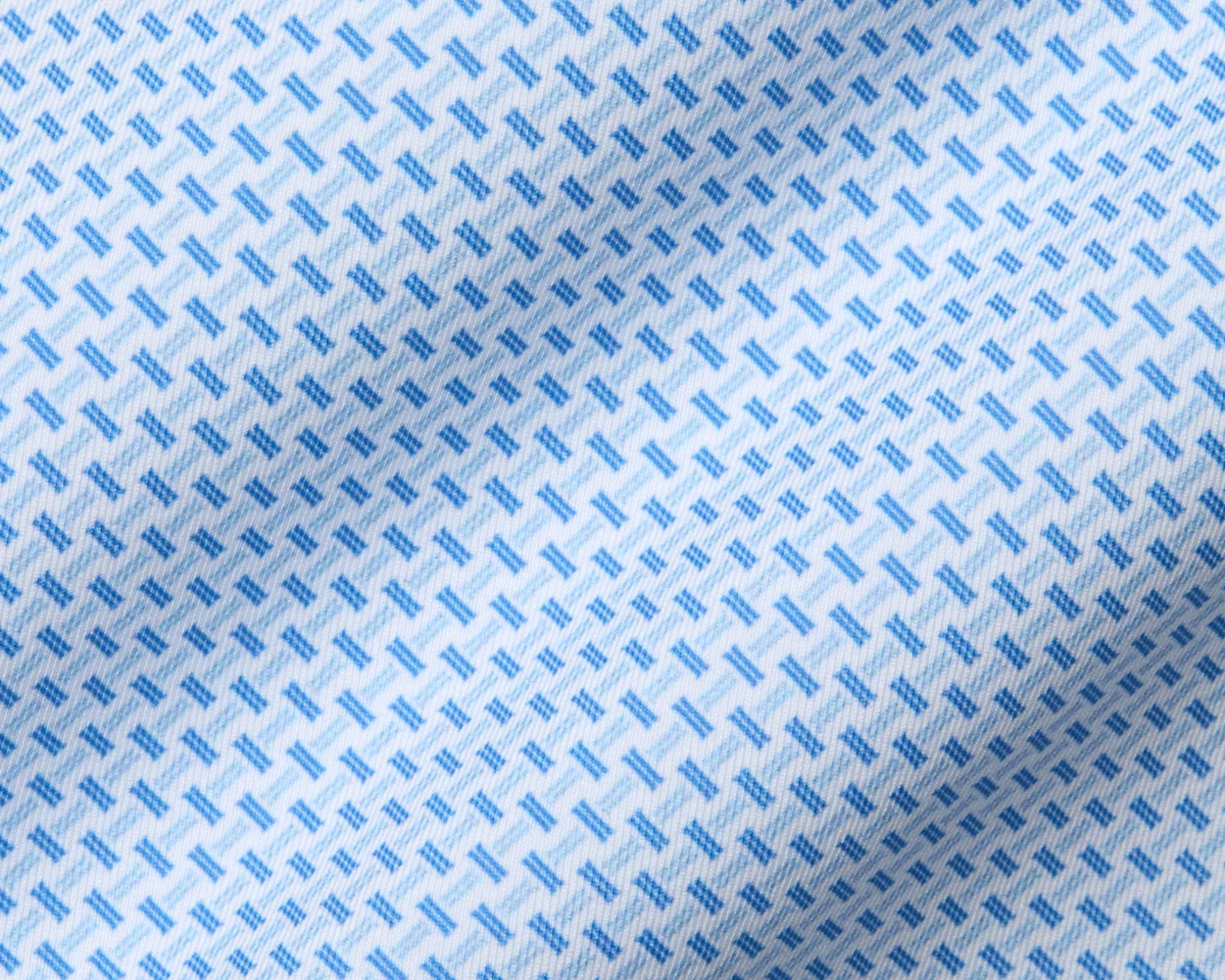The Norman Shirt: Vista Blue & Horizon Blue - Image 3