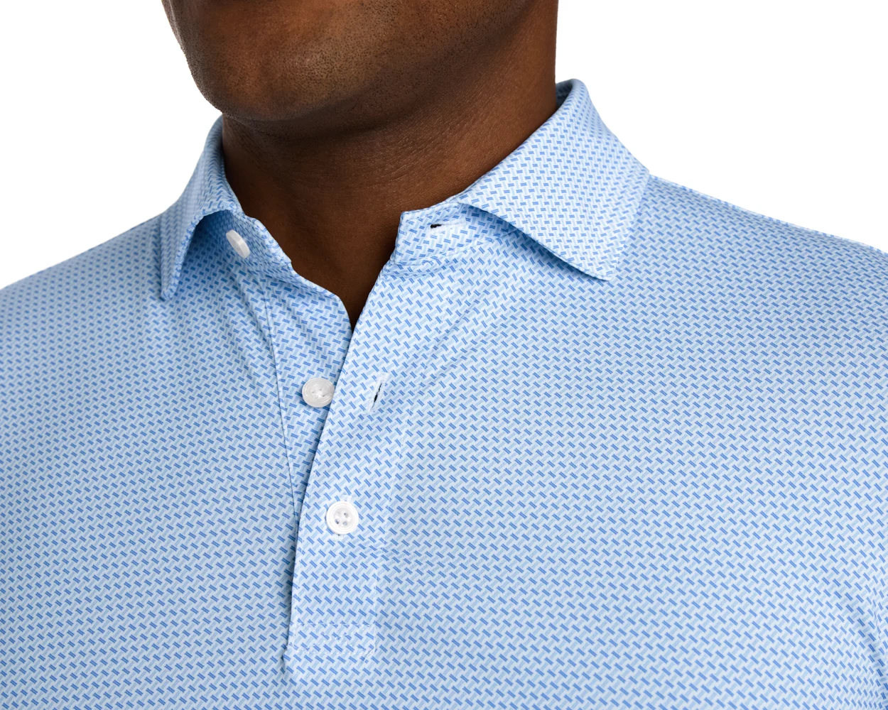 The Norman Shirt: Vista Blue & Horizon Blue - Image 4