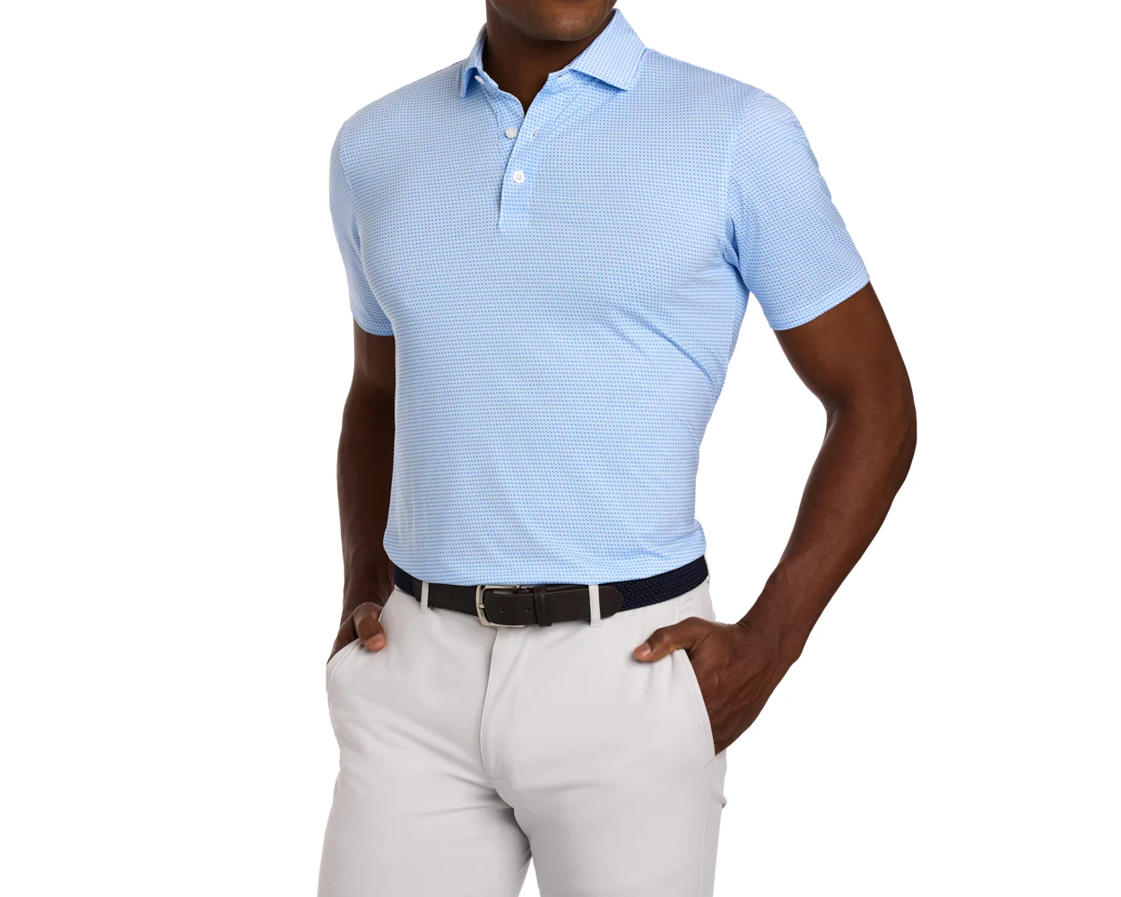 The Norman Shirt: Vista Blue & Horizon Blue - Image 5