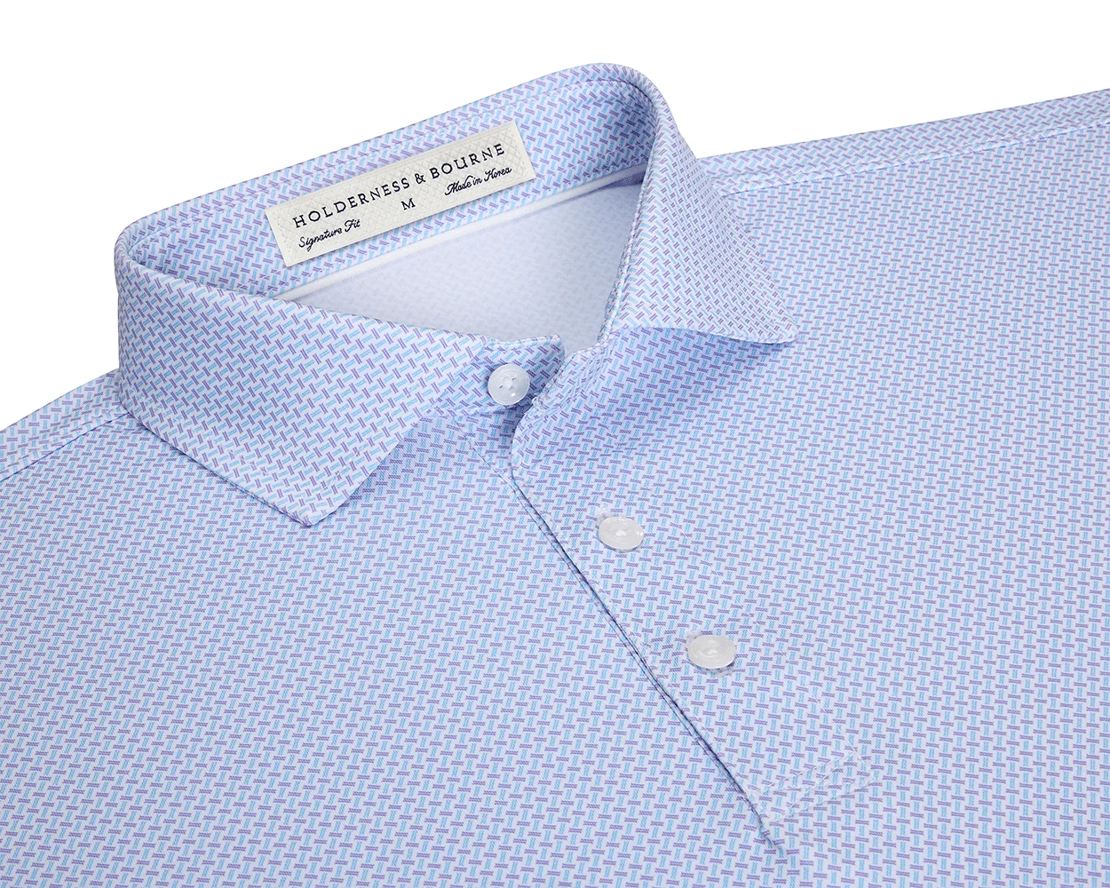The Norman Shirt: Vista Blue & Tudor