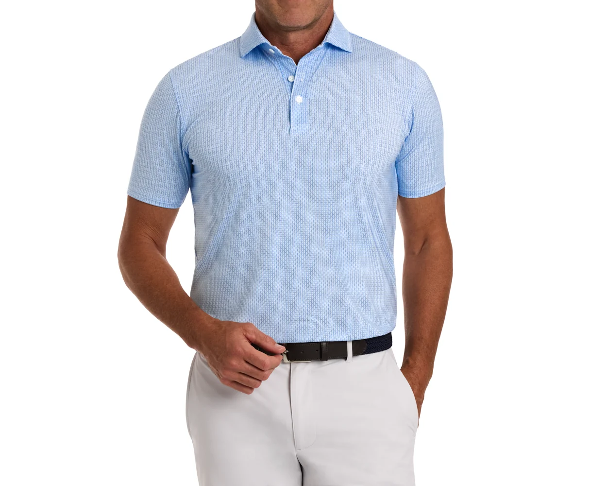 The Norwood Shirt: Vista Blue & Horizon Blue - Image 5
