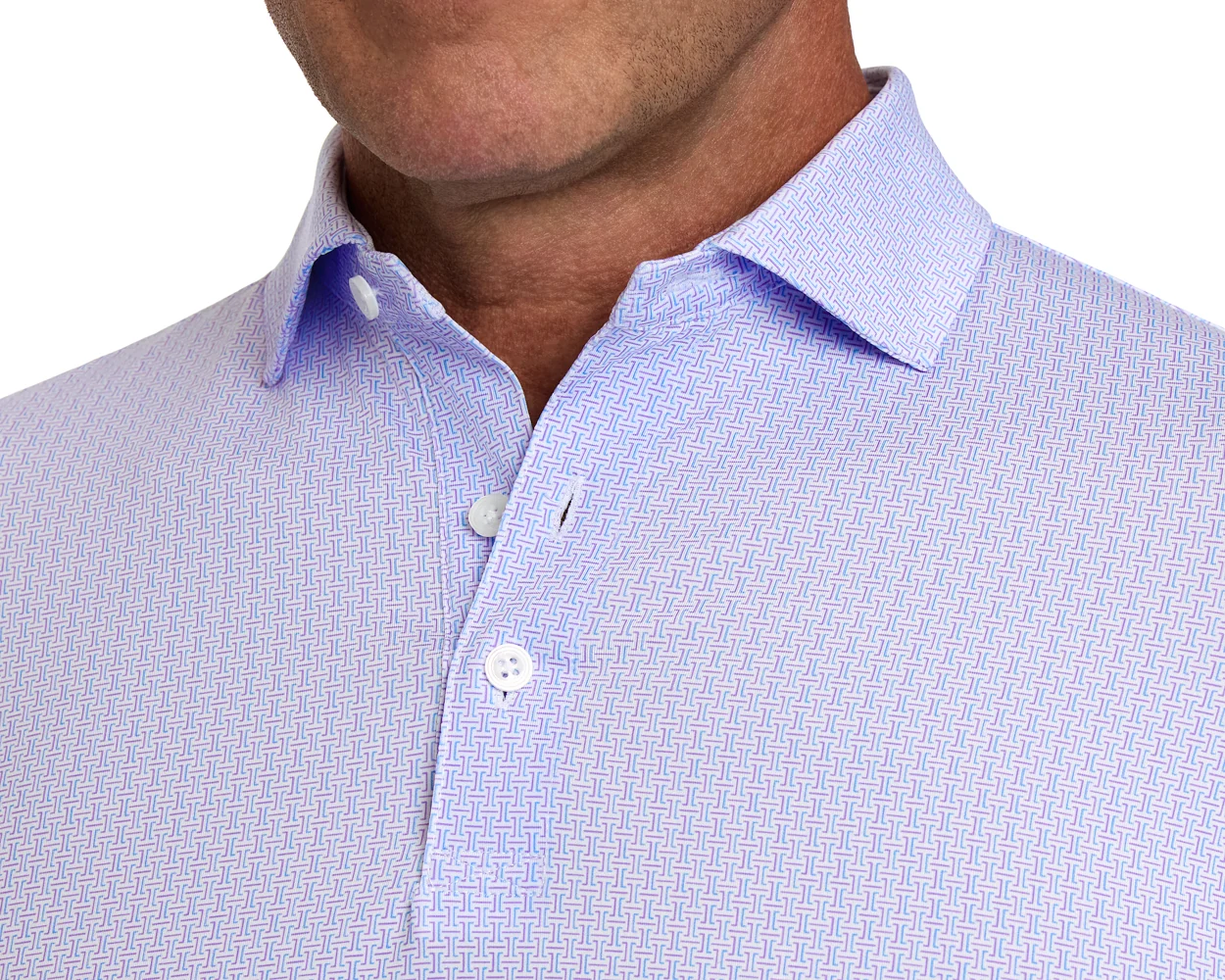 The Norwood Shirt: Vista Blue & Tudor - Image 4
