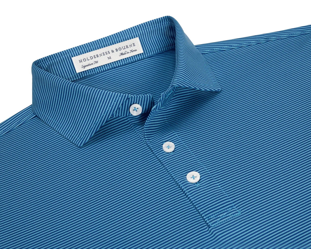 The Perkins Shirt: Maidstone Blue & Harbor