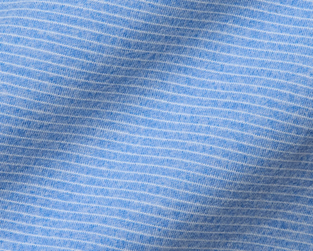 The Royce Quarter-Zip: Heathered Horizon Blue - Image 3