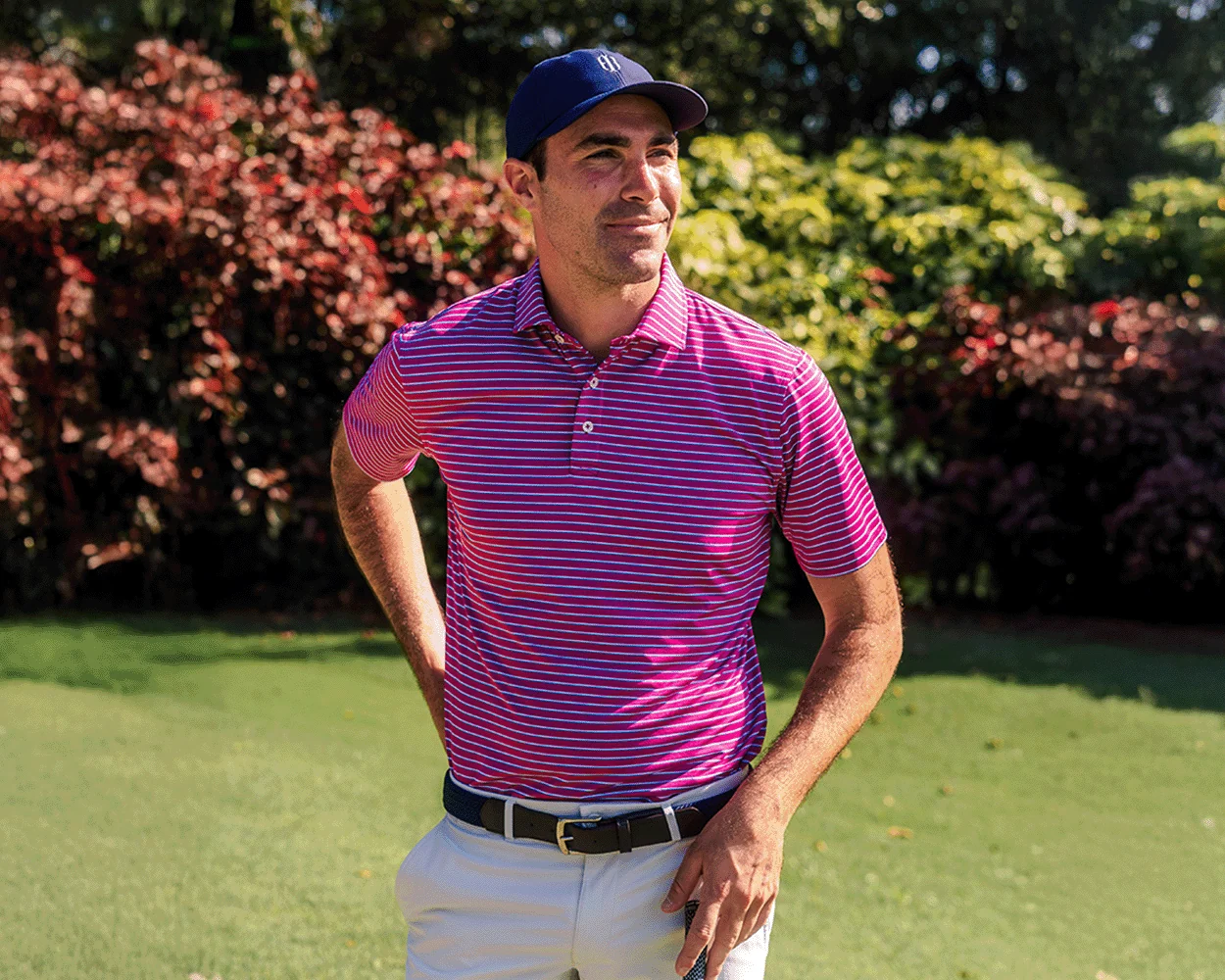 The Springer Shirt: Cabernet/White/Horizon Blue - Image 7