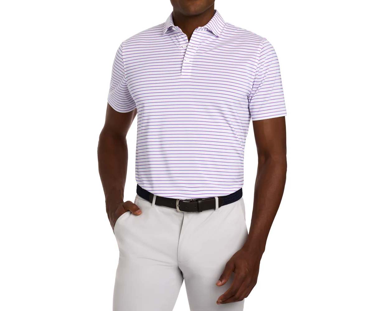 The Springer Shirt: White/Belmont/Horizon Blue - Image 5