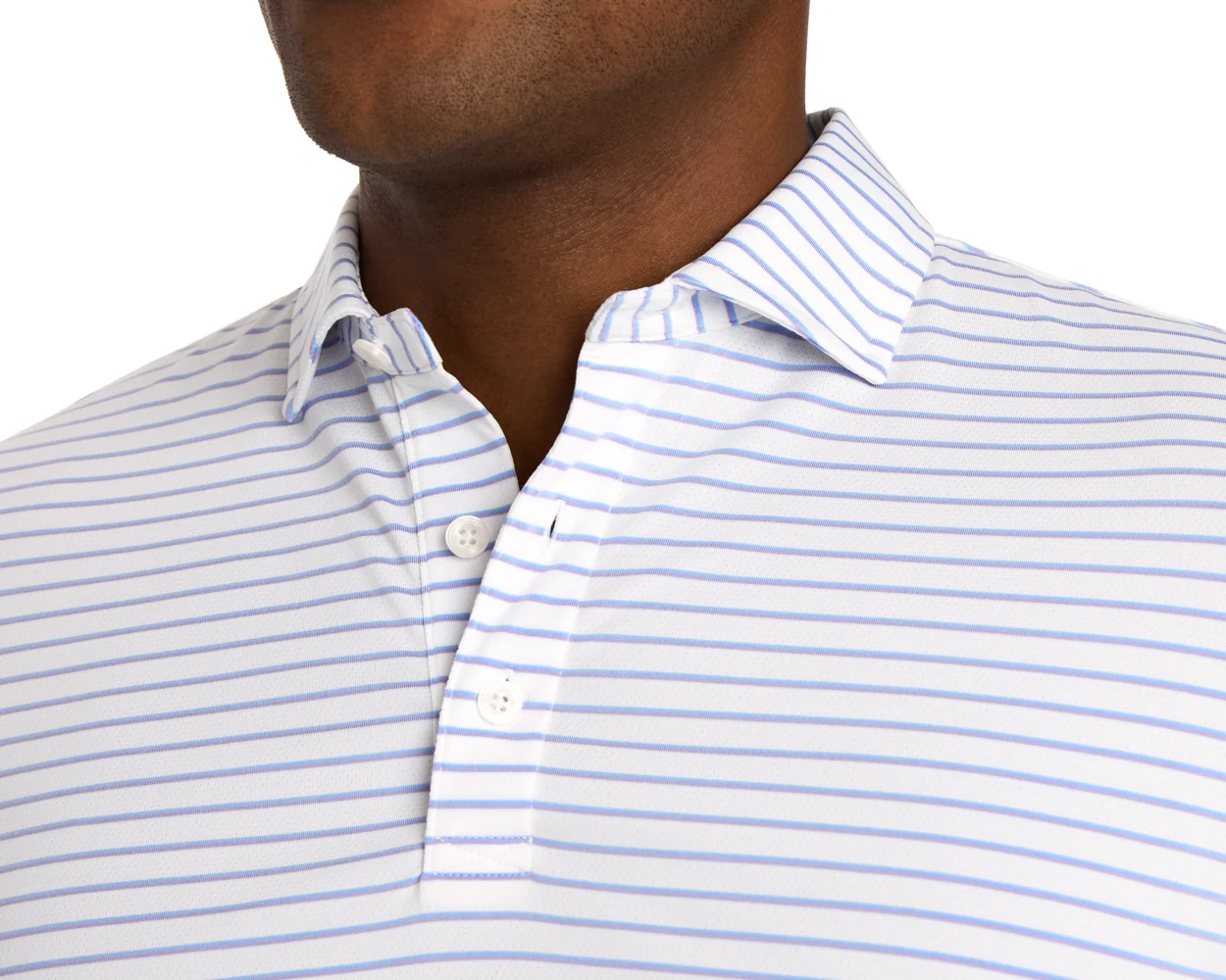 The Springer Shirt: White/Vista Blue/Tudor - Image 4