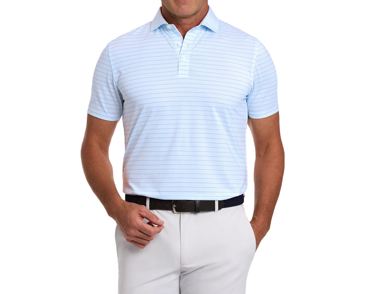 The Stanley Shirt: White/Vista Blue/Horizon Blue - Image 2