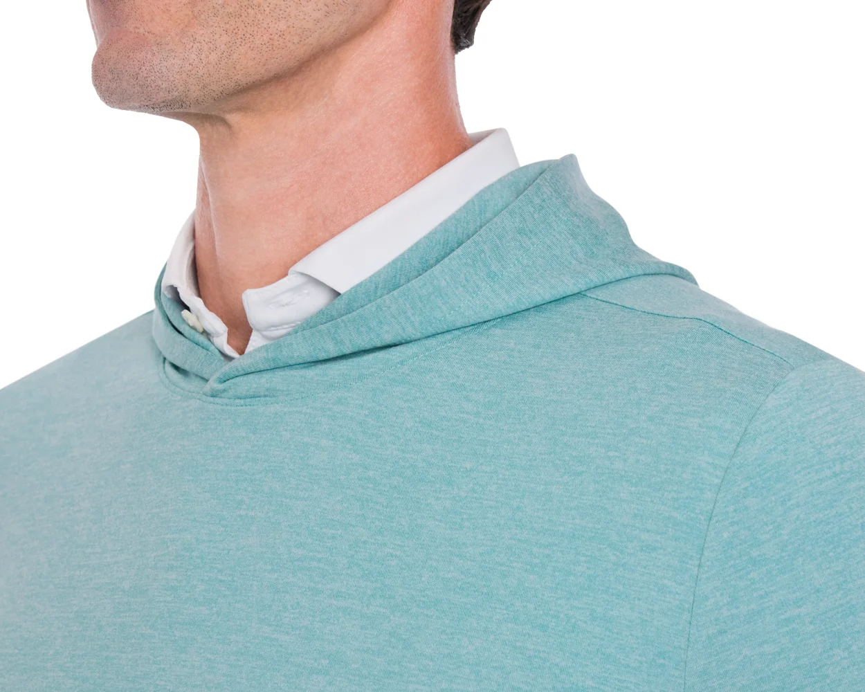 The Stowe Hoodie: Heathered Harbor - Image 5