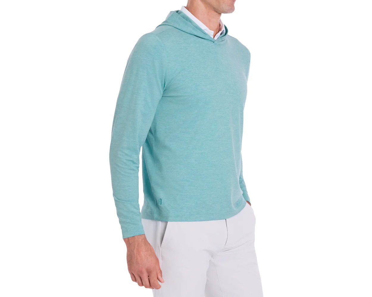 The Stowe Hoodie: Heathered Harbor - Image 6