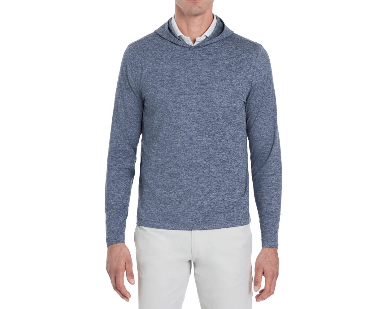 The Stowe Hoodie: Heathered Navy - Image 2