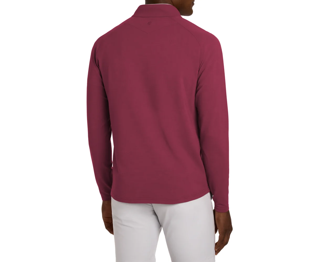 The Stuart Quarter-Zip: Cabernet - Image 4
