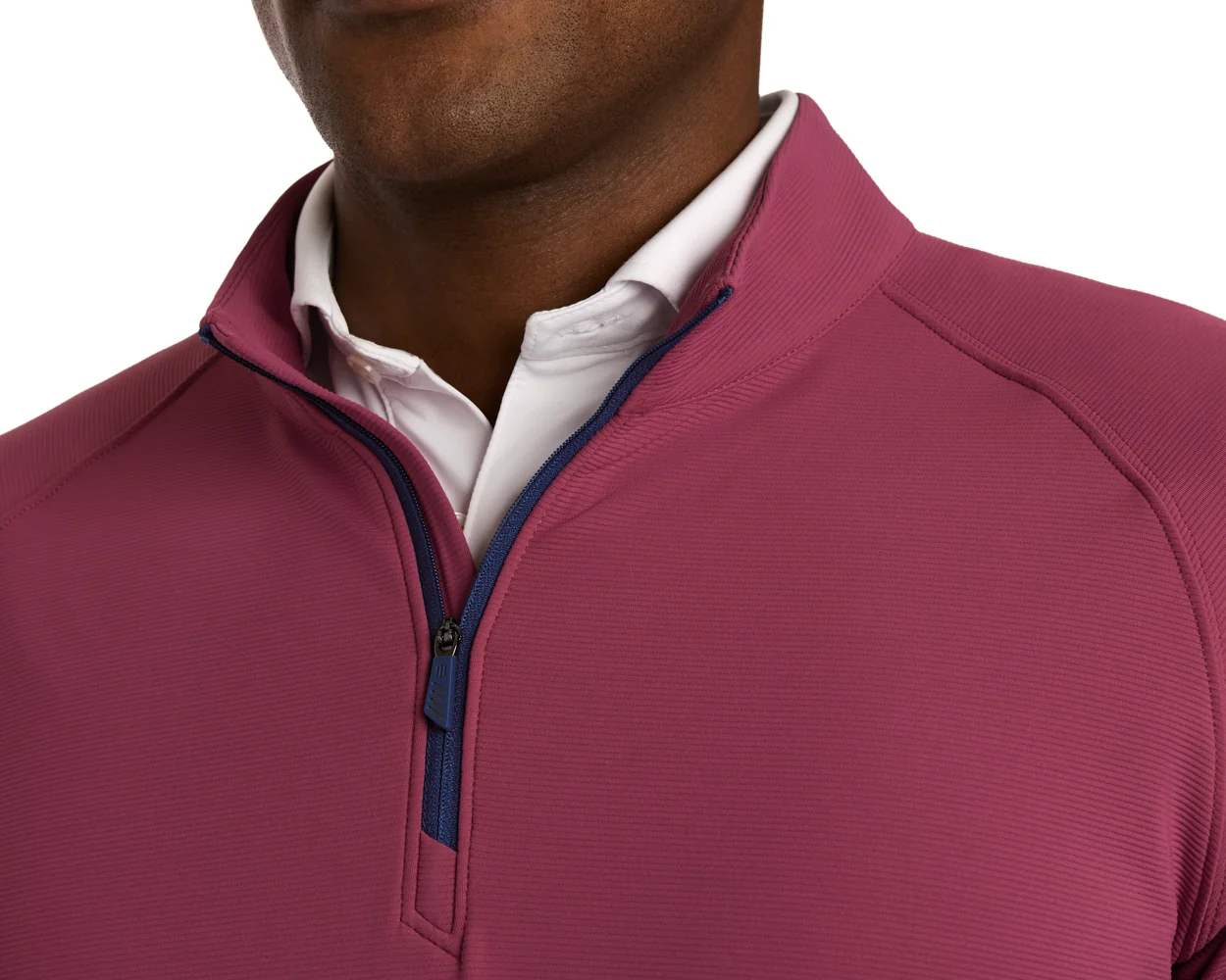 The Stuart Quarter-Zip: Cabernet - Image 5