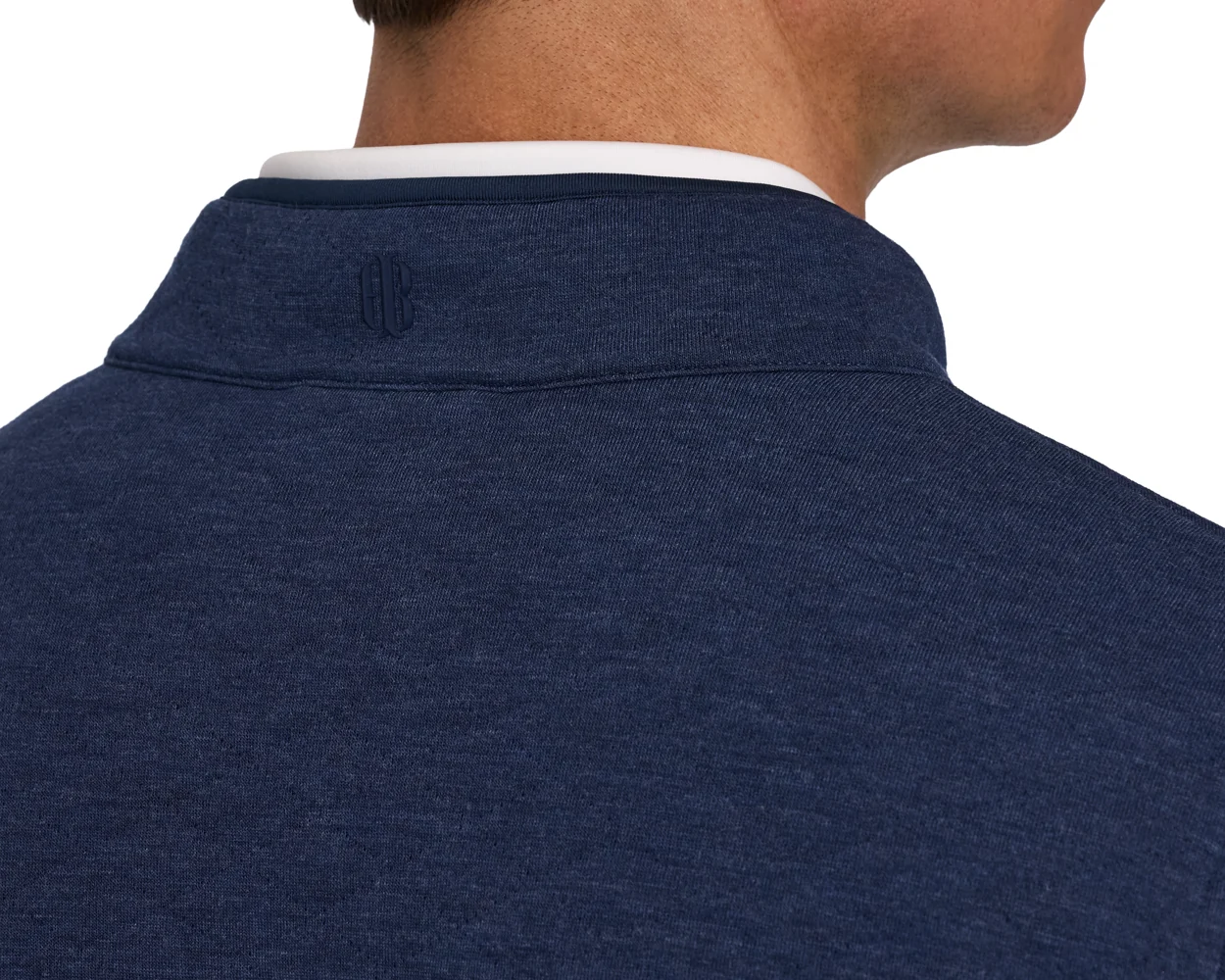 The Sullivan Quarter-Snap: Heathered Navy Blue - Image 6