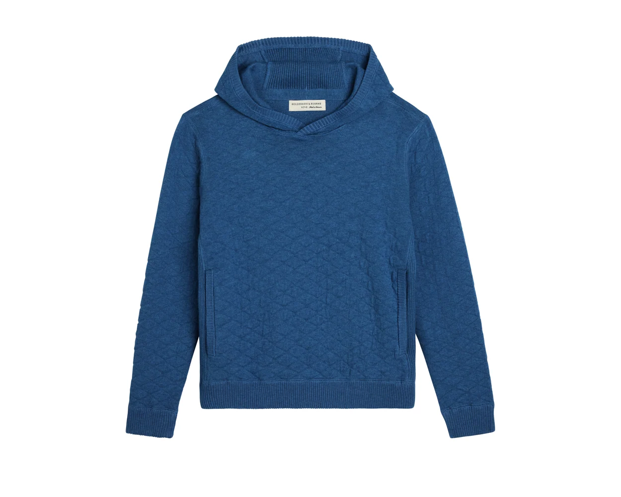 The Wallace Boys Hoodie Sweater: Heathered Maidstone Blue - Image 2