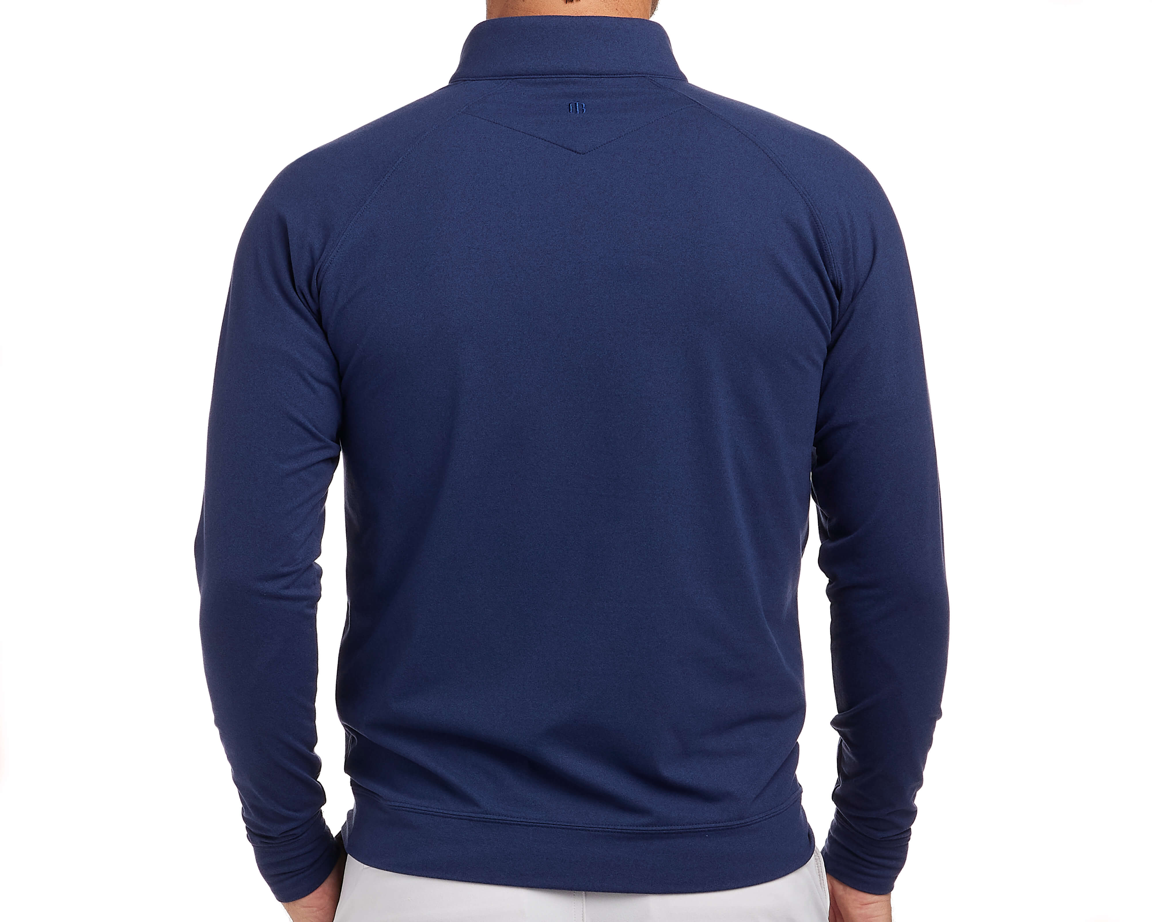 The Westland Quarter-Zip: Navy - Image 4