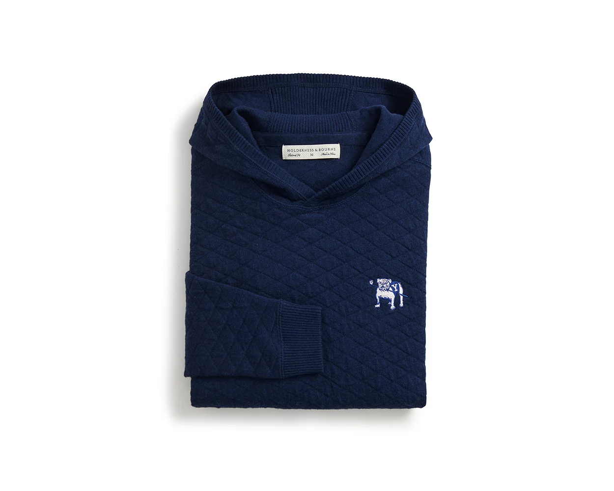 Yale Golf Course Wallace Sweater: Heathered Navy - Image 4